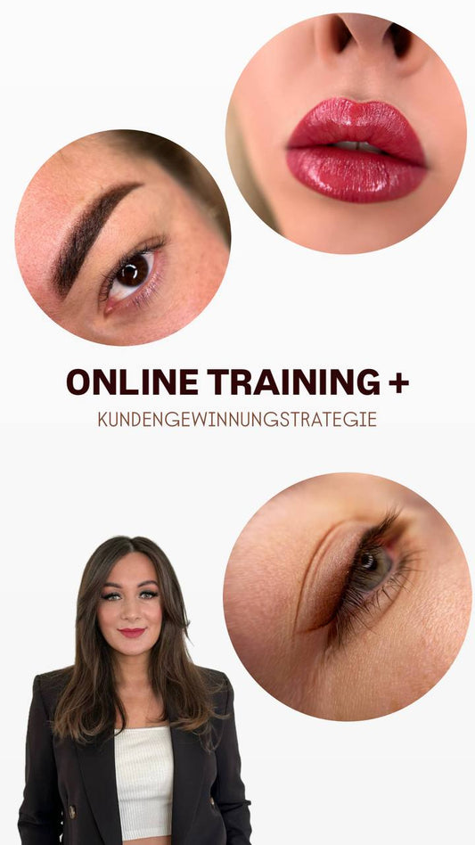 Drei Online Trainigen (Lippen,Augen, Augenbrauen)+ Kundengewinnungstrategie